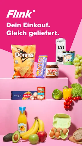 Flink: Lebensmittel in Minuten screenshot