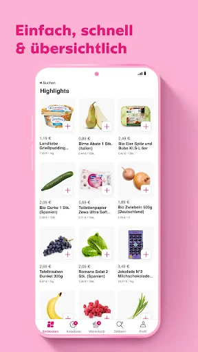 Flink: Lebensmittel in Minuten screenshot