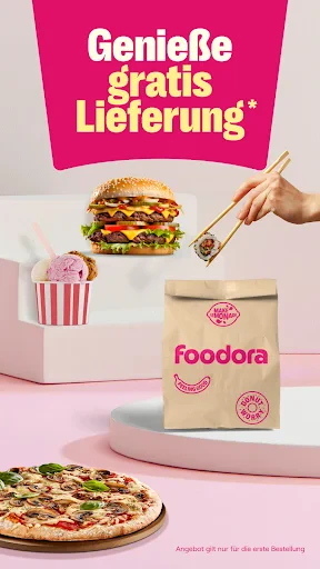 foodora: Essen & Lebensmittel screenshot