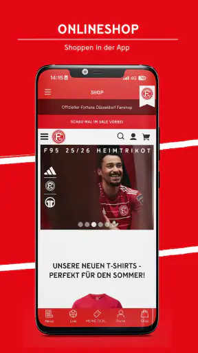 Fortuna Düsseldorf App screenshot