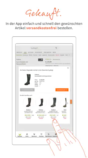 Frankonia - Online-Shop screenshot