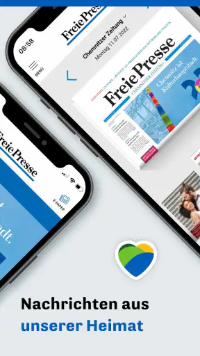 Freie Presse screenshot
