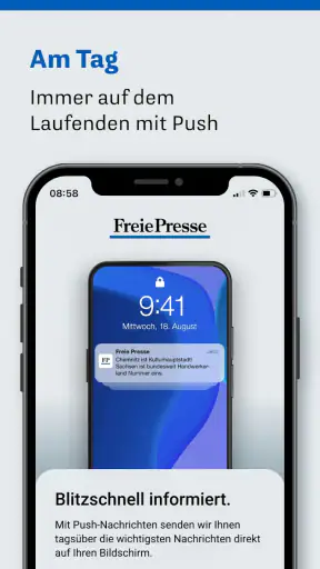 Freie Presse screenshot