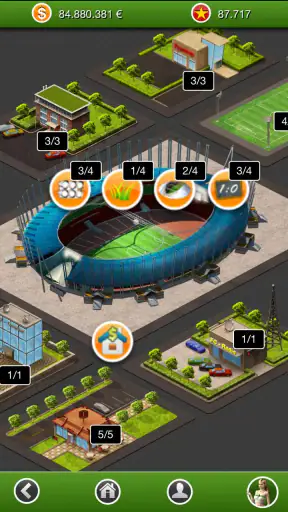 Fussballcup Fussballmanager screenshot