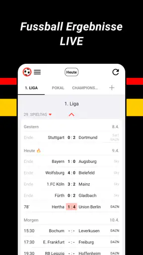 Fußball Ergebnisse (Footy) screenshot