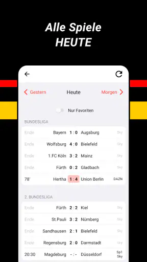 Fußball Ergebnisse (Footy) screenshot
