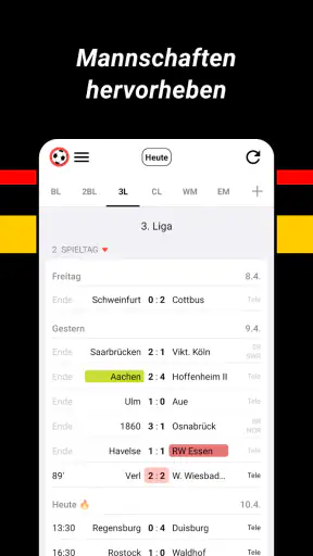 Fußball Ergebnisse (Footy) screenshot