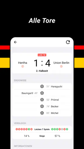 Fußball Ergebnisse (Footy) screenshot