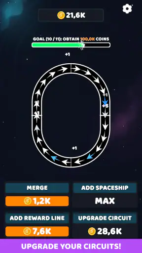 Galactic Merge Idle screenshot