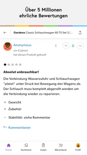 Galaxus – dein Onlineshop screenshot