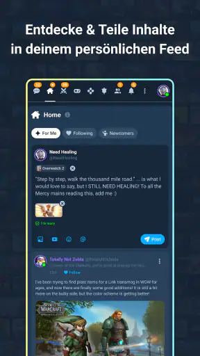 GamerProfiles: Share & Connect screenshot
