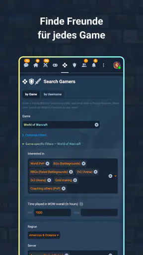 GamerProfiles: Share & Connect screenshot