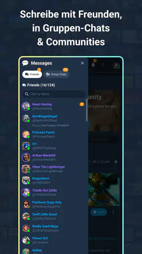 GamerProfiles: Share & Connect screenshot