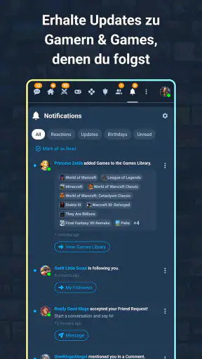 GamerProfiles: Share & Connect screenshot