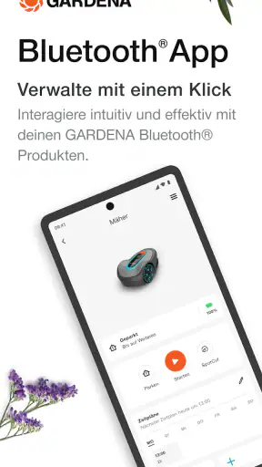GARDENA Bluetooth® App screenshot