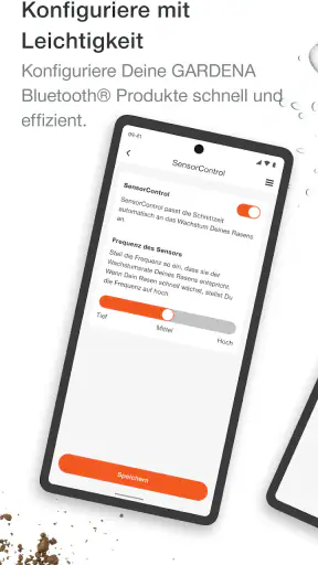 GARDENA Bluetooth® App screenshot