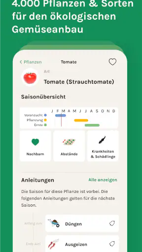 Gartenplaner von Fryd screenshot