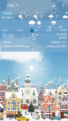 Genaue Wetter YoWindow screenshot