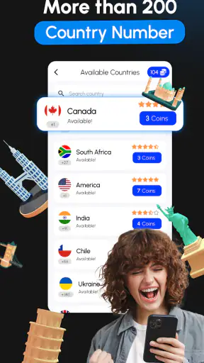 GetCode – Virtuelle Nummer SMS screenshot