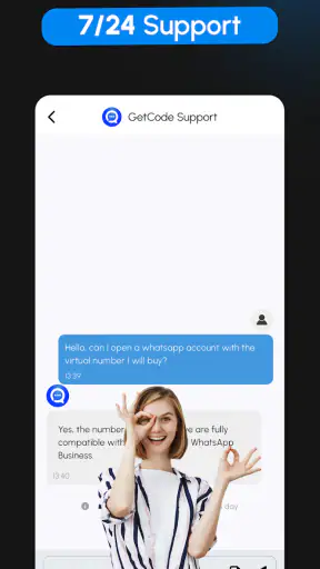 GetCode – Virtuelle Nummer SMS screenshot