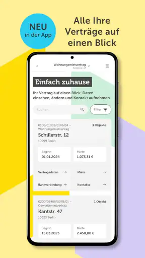 Gewobag App screenshot