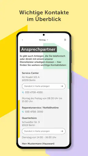 Gewobag App screenshot