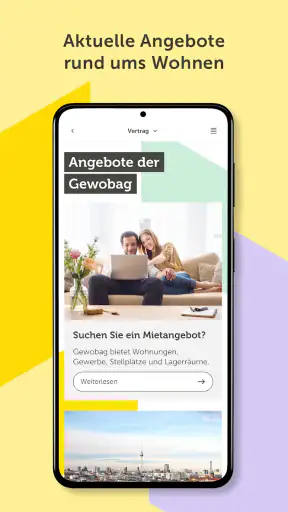 Gewobag App screenshot
