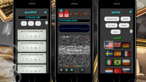 Ghost Radio EVP/EMF-Simulator screenshot