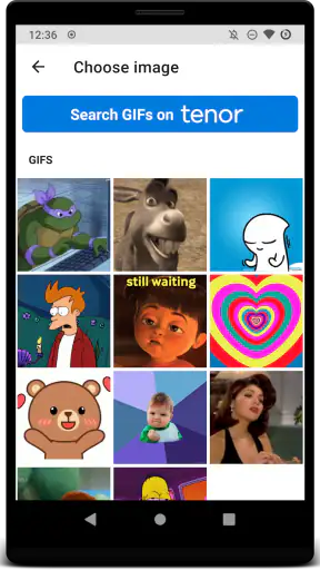 GIF2Sticker Animated Stickers screenshot