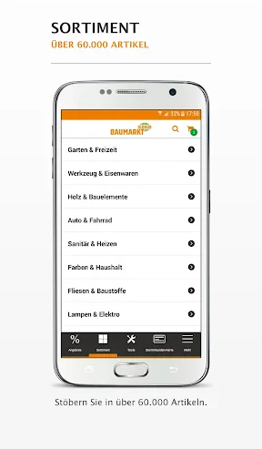 Globus Baumarkt screenshot