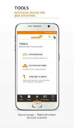 Globus Baumarkt screenshot