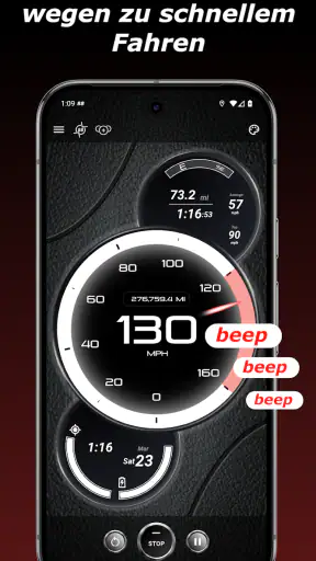 GPS Tacho & Kilometerzähler screenshot