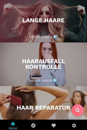 Haarpflege App Deutsch screenshot