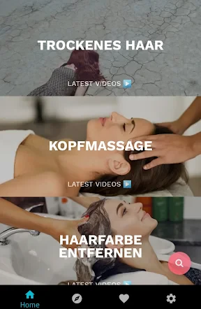 Haarpflege App Deutsch screenshot