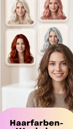 Mira: KI Frisuren Testen screenshot