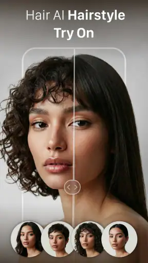HairApp: AI Hairstyle Try On screenshot