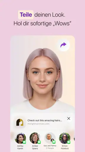 HairHunt: AI Hairstyle Try-On screenshot