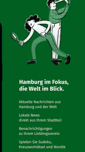 Hamburger Abendblatt News screenshot