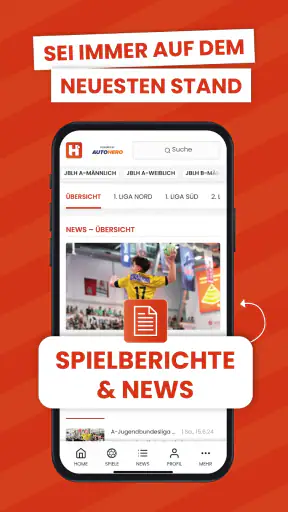 Handball.net screenshot