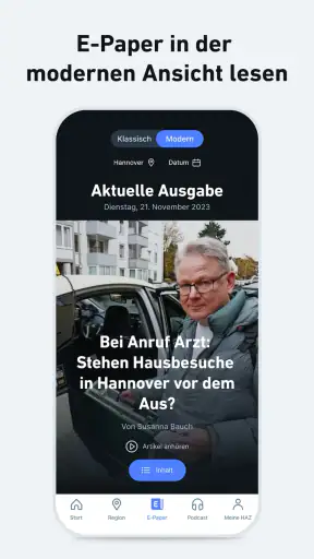 HAZ - Nachrichten und Podcast screenshot