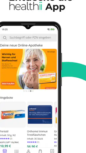 Healthii Online-Apotheke screenshot