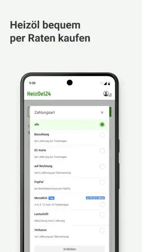 HeizOel24 | meX - Heizölpreise screenshot