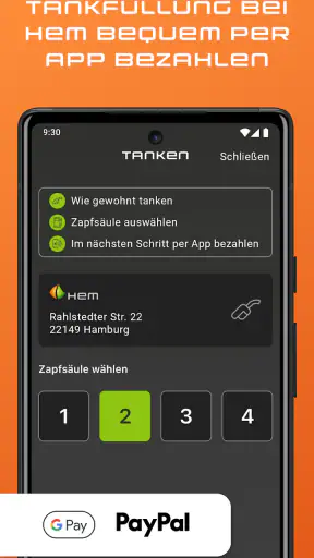 HEM - günstig tanken screenshot