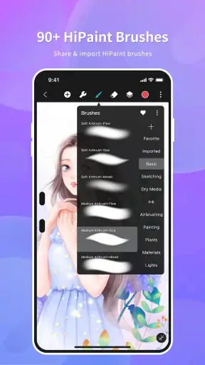 HiPaint - malen und zeichnen screenshot