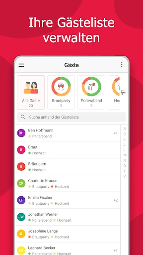 Hochzeitsplaner von MyWed screenshot