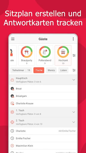 Hochzeitsplaner von MyWed screenshot