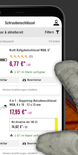 HORNBACH screenshot
