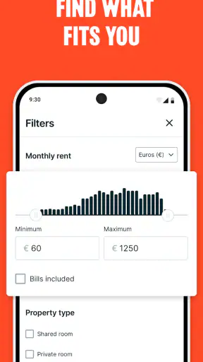 HousingAnywhere screenshot