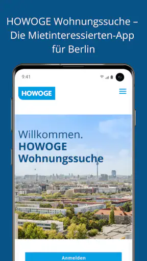 HOWOGE Wohnungssuche screenshot