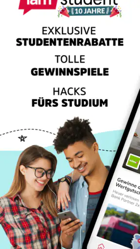 iamstudent: Studentenrabatte screenshot